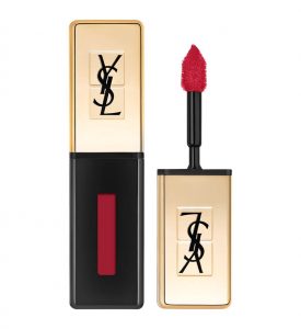 Yves Saint Laurent Rouge Pur Couture Vernis a Levres Glossy Stain in Rouge Fusian | $36.00